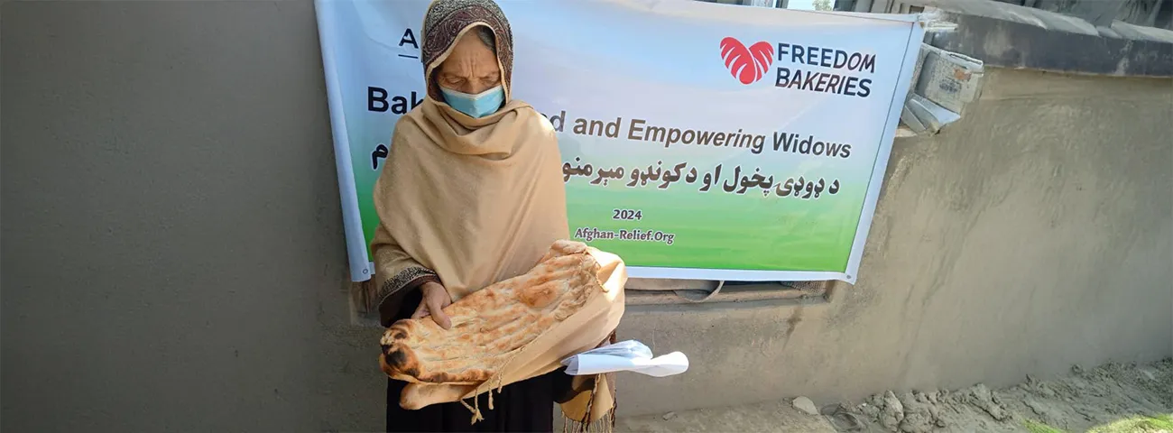Freedom Bakeries bread distribution in Afghanistan